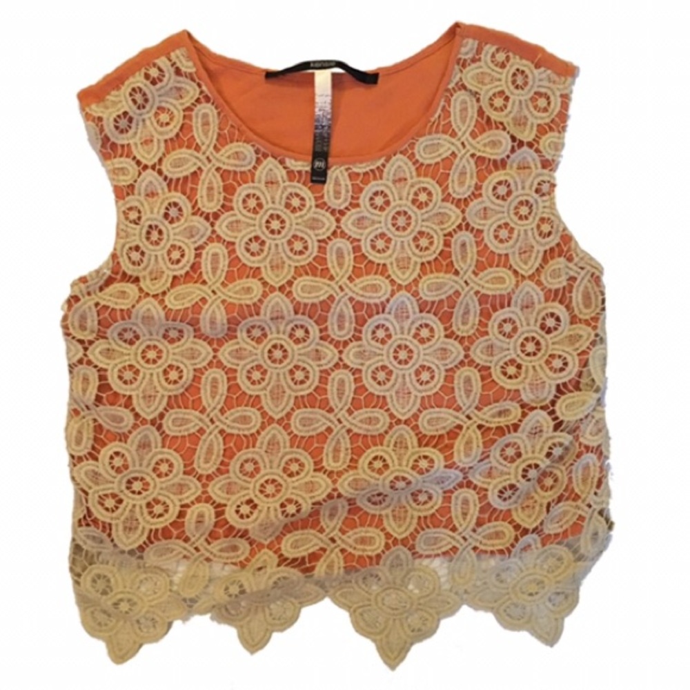 Lace crop top